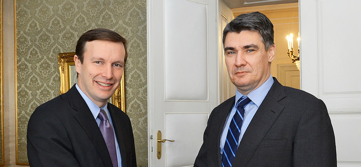 Predsjednik Vlade Zoran Milanović primio američkog senatora C.S. Murphyja